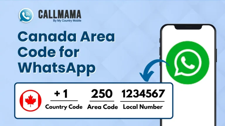 Canada area code for whatsapp