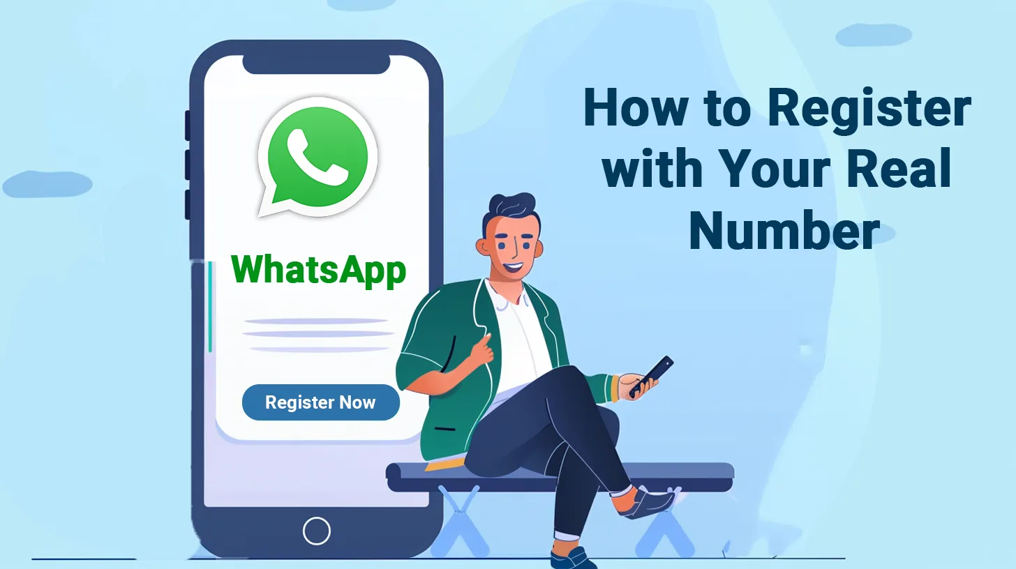 How to Register with Your Real Number