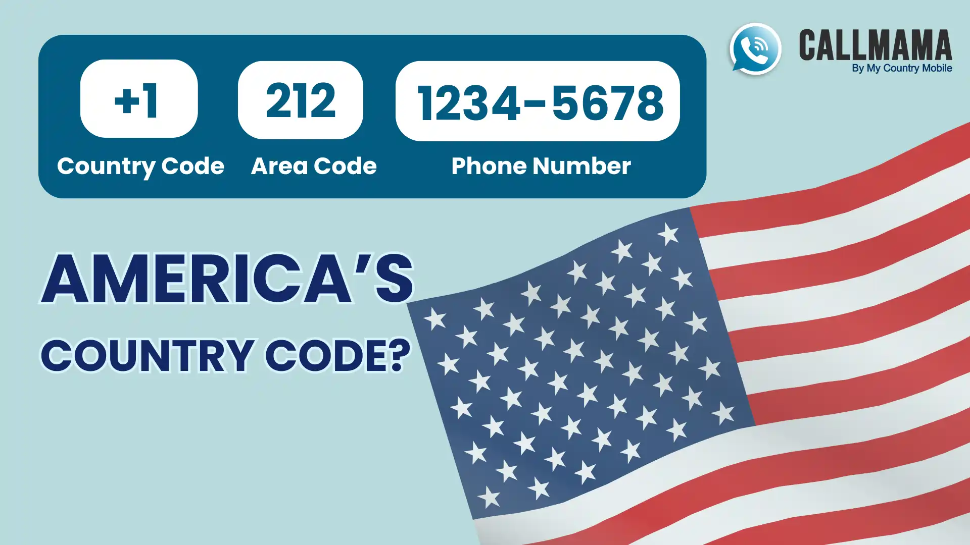 what is america's country code