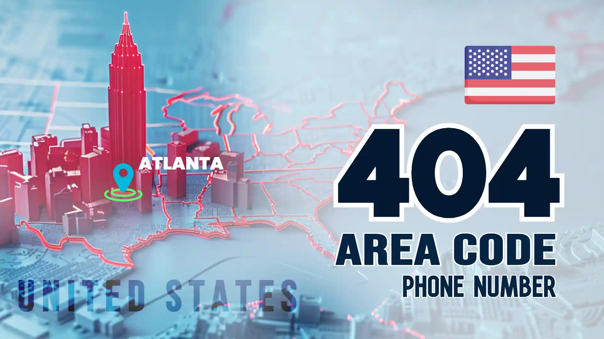 What is a 404 area code