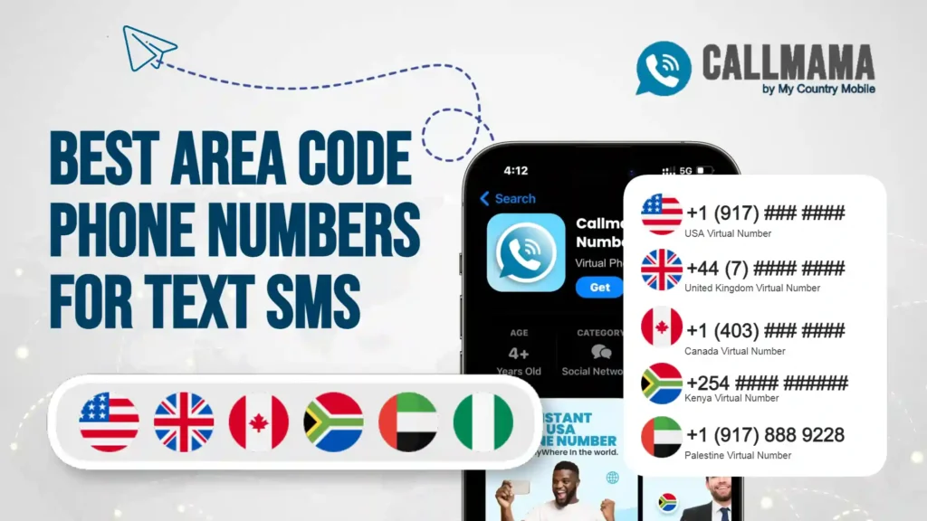 best area codes for text now