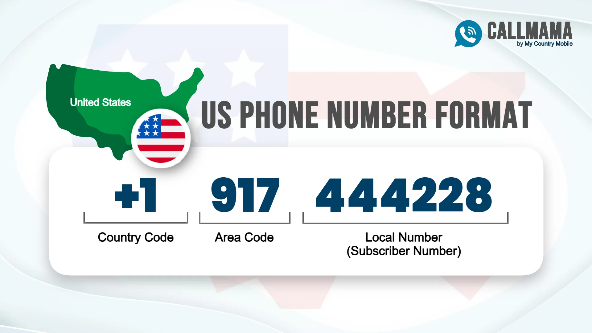 us phone number format sample