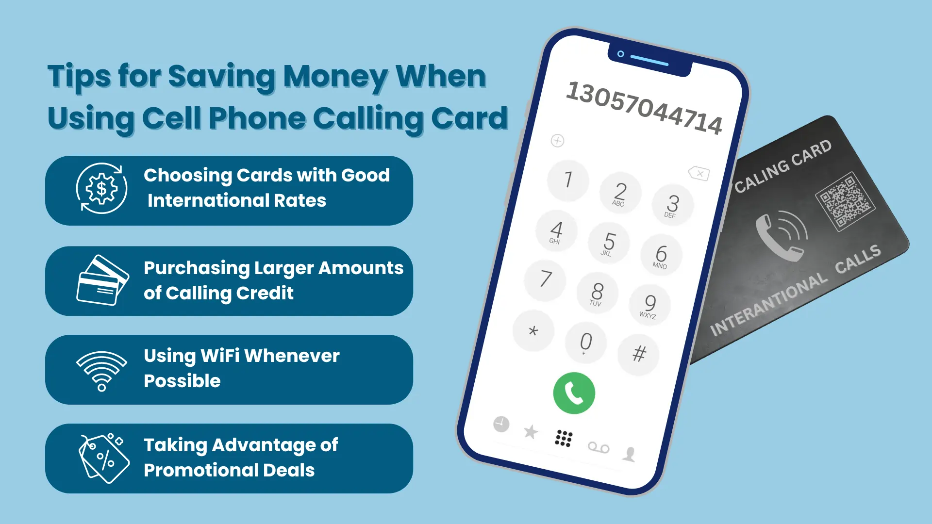 Tips for Saving Money When Using a Cell Phone Calling Card