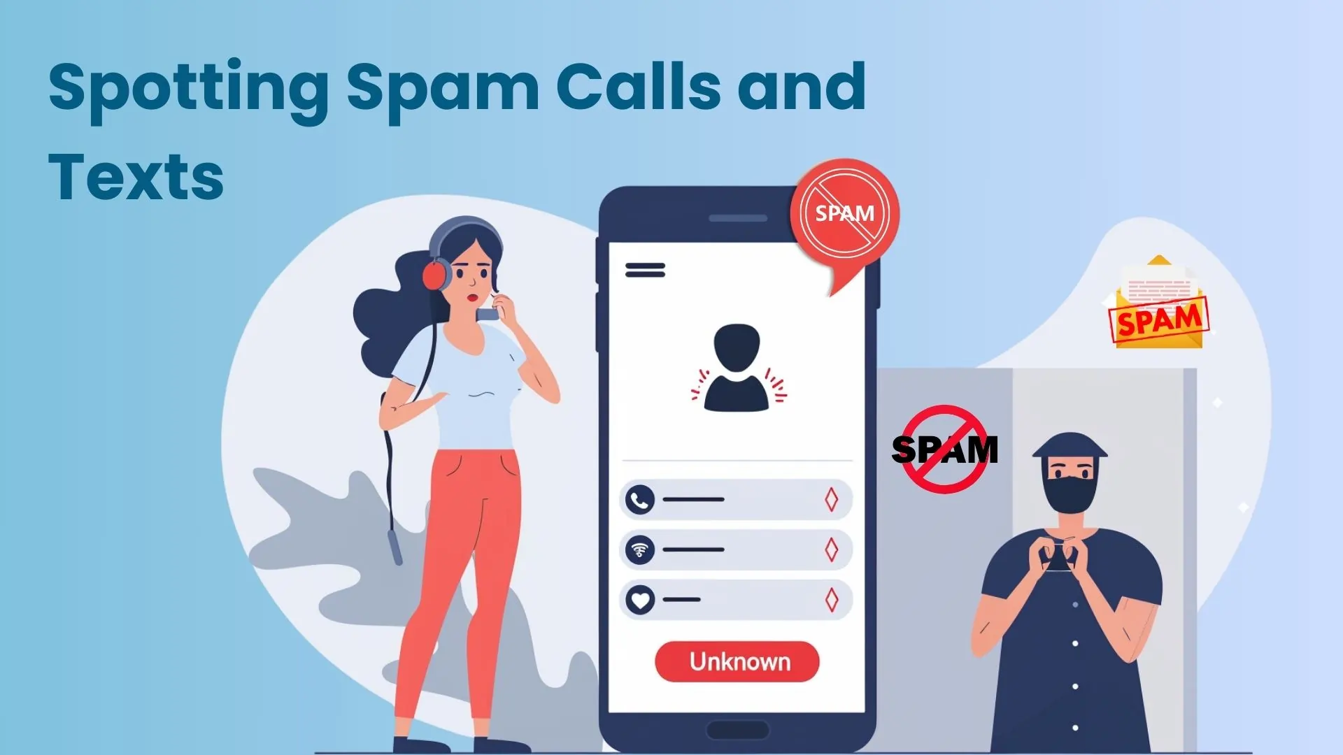 Spotting Spam Calls and Texts