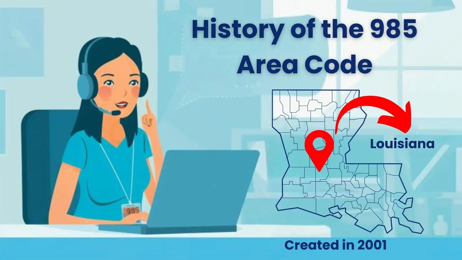 History of the 985 Area Code