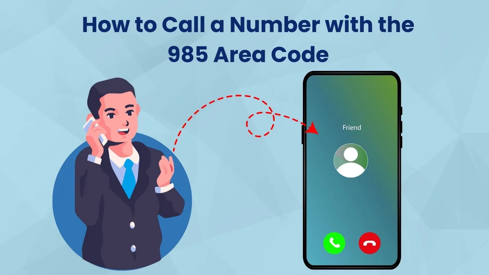 How to Call a Number with the 985 Area Code