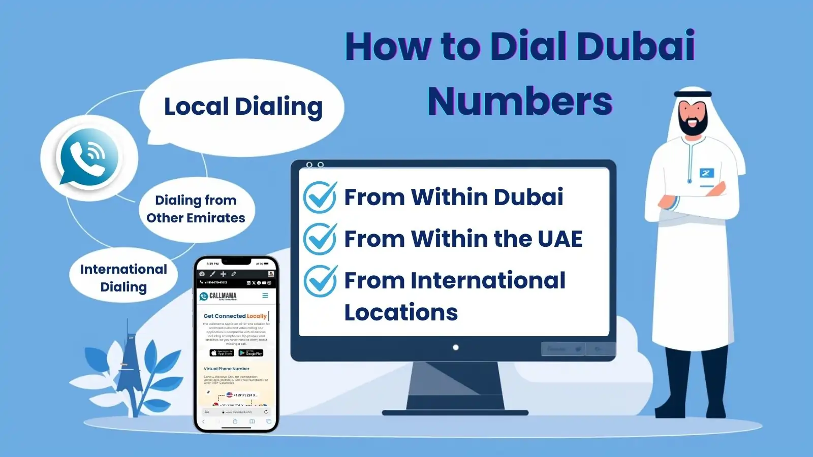 How to Dial Dubai Numbers