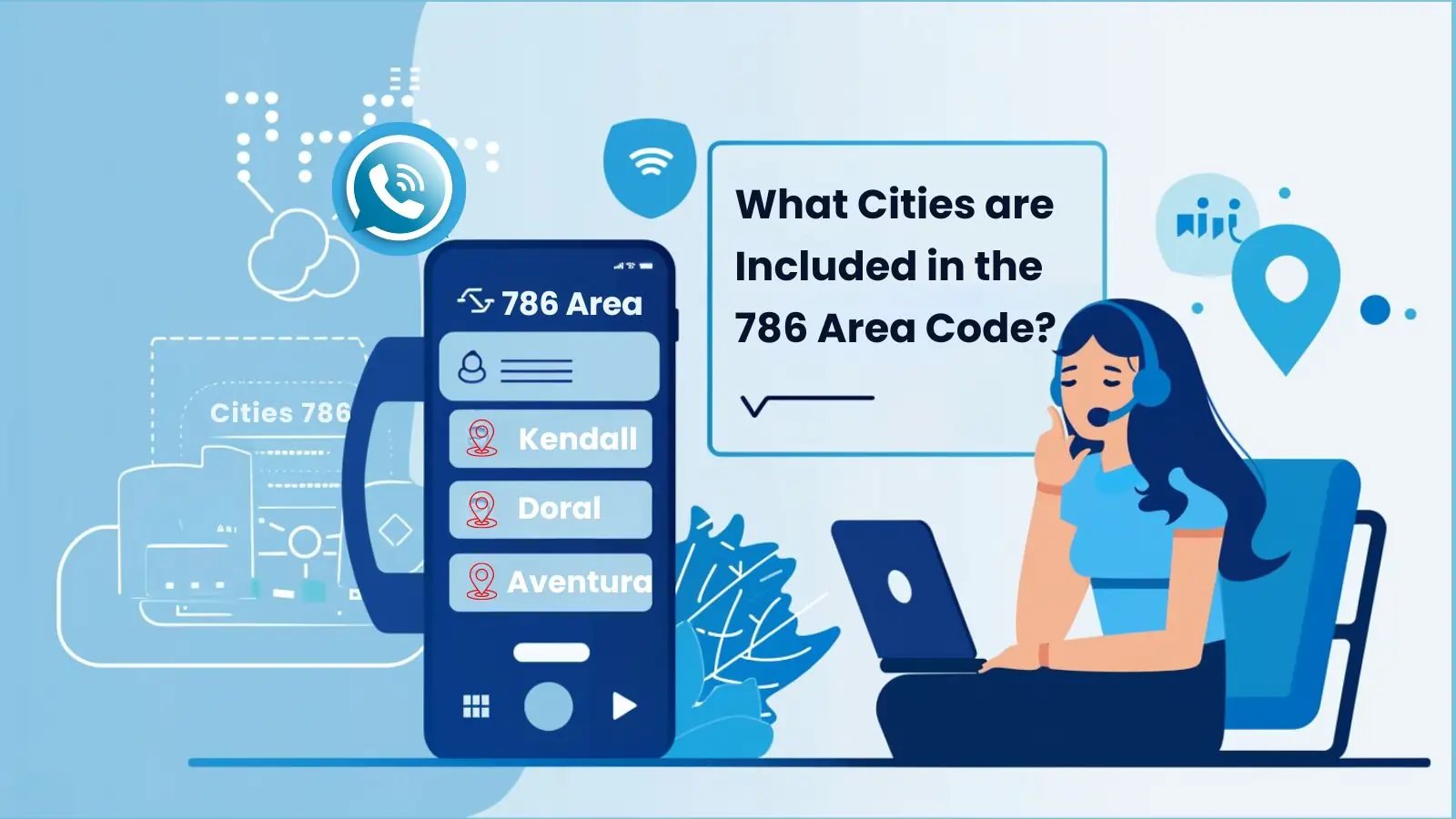 What Cities are Included in the 786 Area Code?