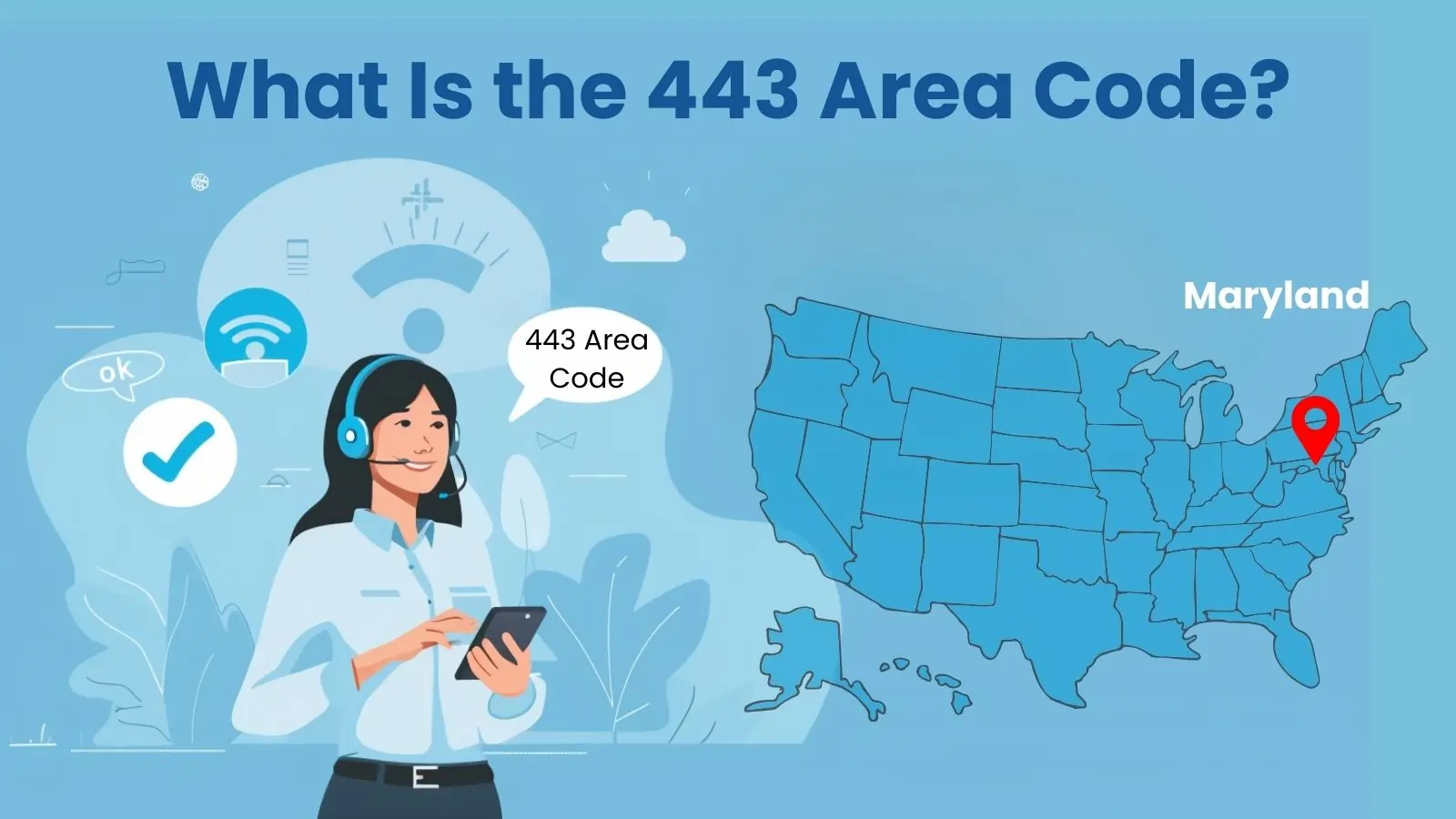 What Is the 443 Area Code?