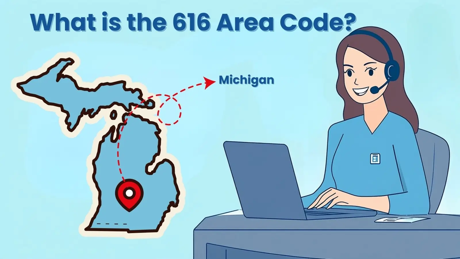 What is the 616 Area Code