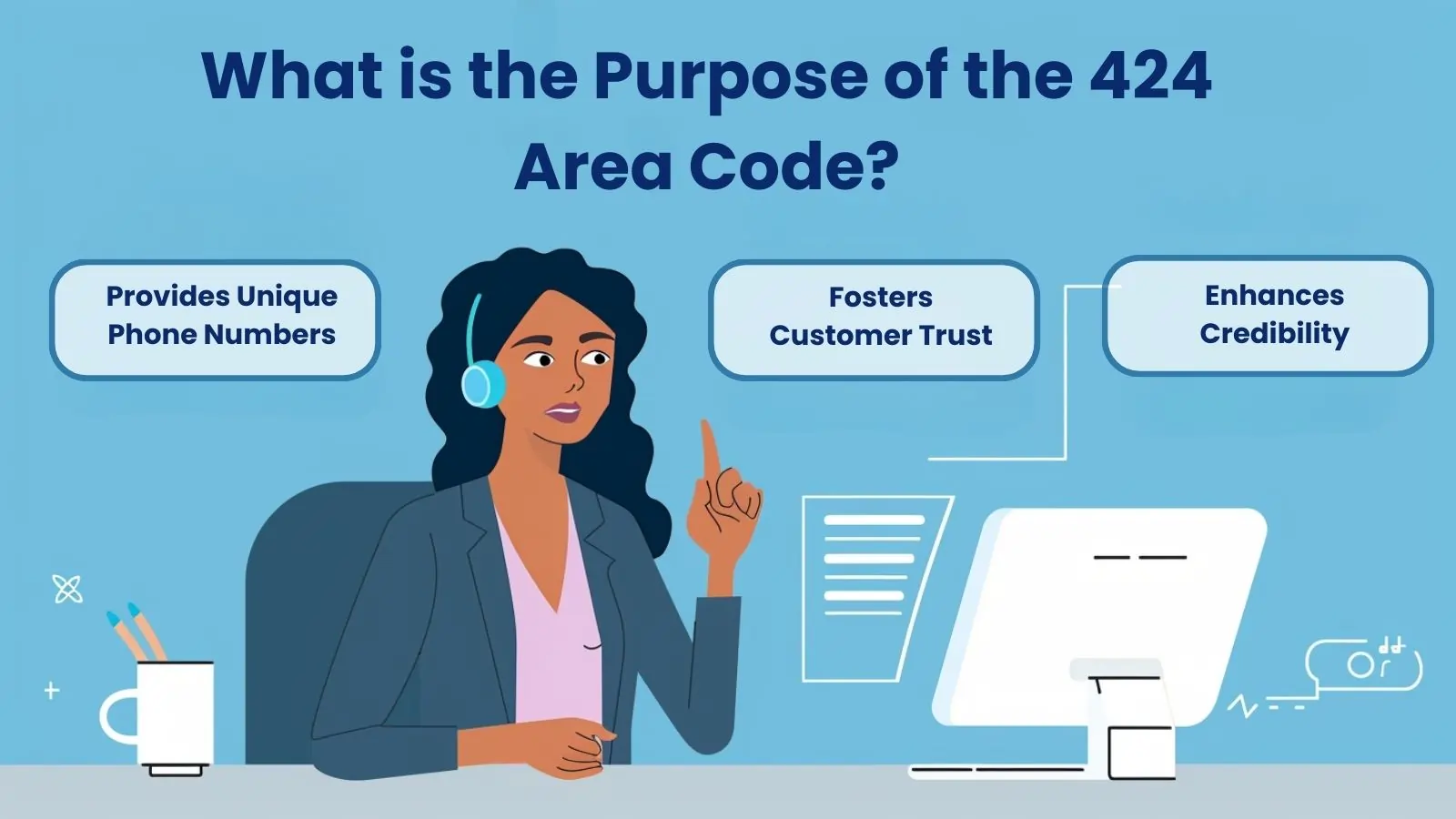 What is the Purpose of the 424 Area Code?