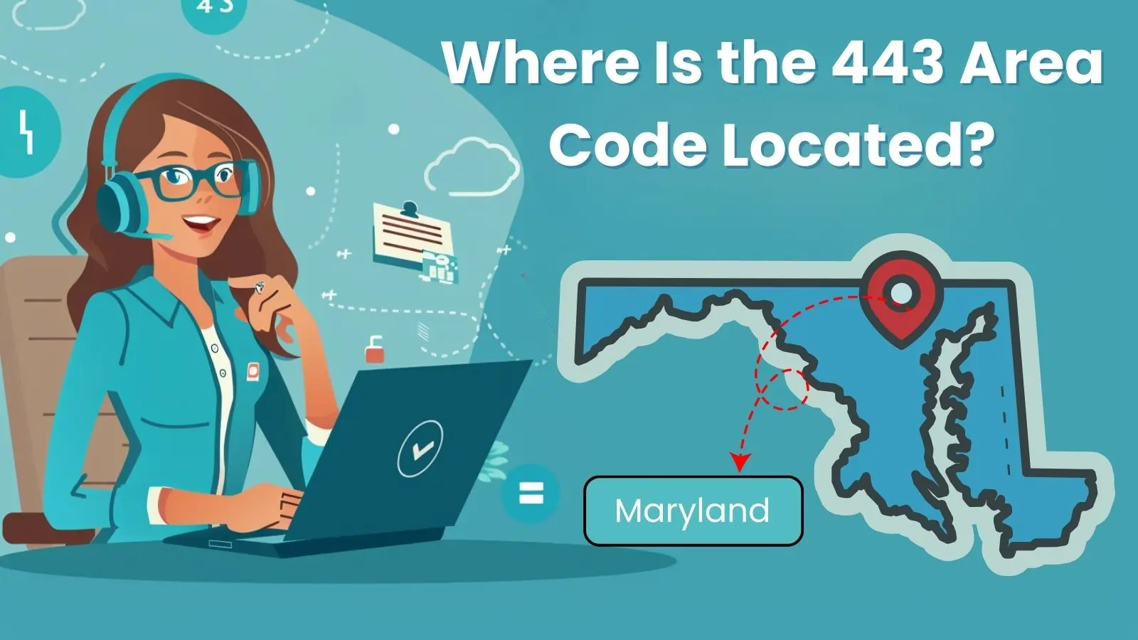 Where Is the 443 Area Code Located?