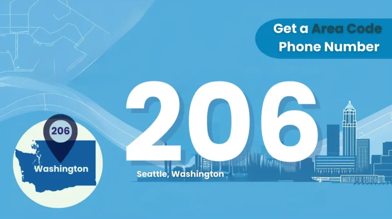 Get a 206 Area Code Phone Number in Seattle, Washington