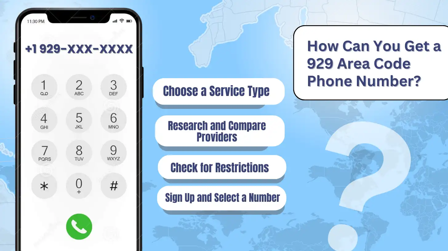 How Can You Get a 929 Area Code Phone Number?