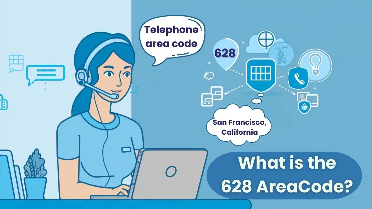 What is the 628 Area Code?