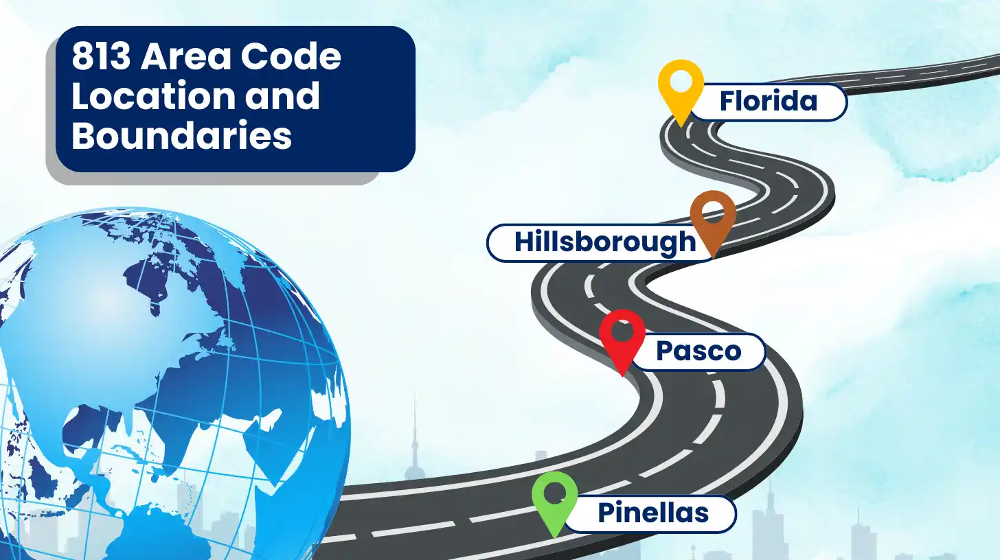 813 Area Code Location and Boundaries