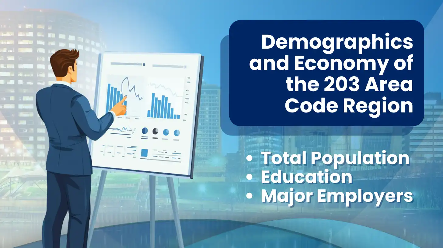 Demographics and Economy of the 203 Area Code Region