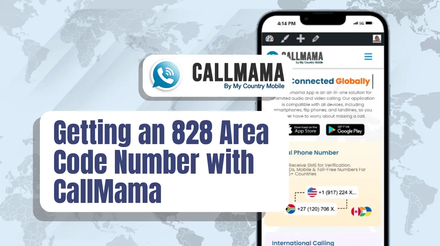 Getting an 828 Area Code Number with CallMama