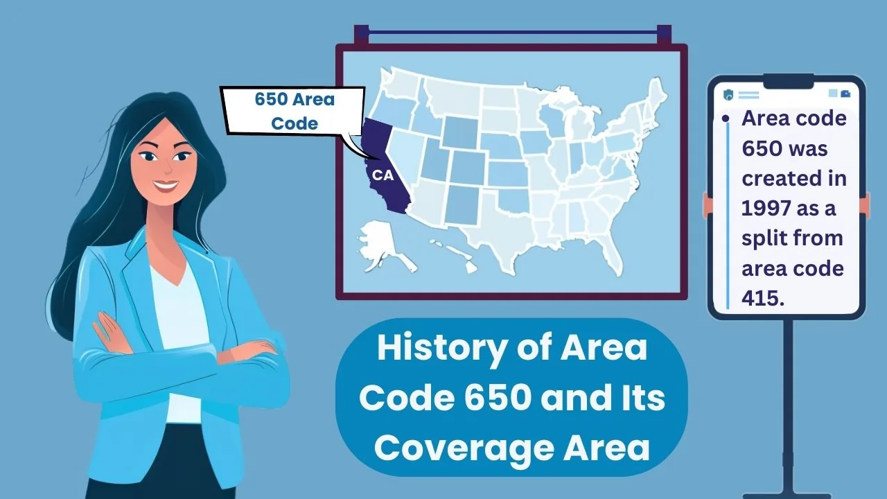 History of Area Code 650 and Its Coverage Area