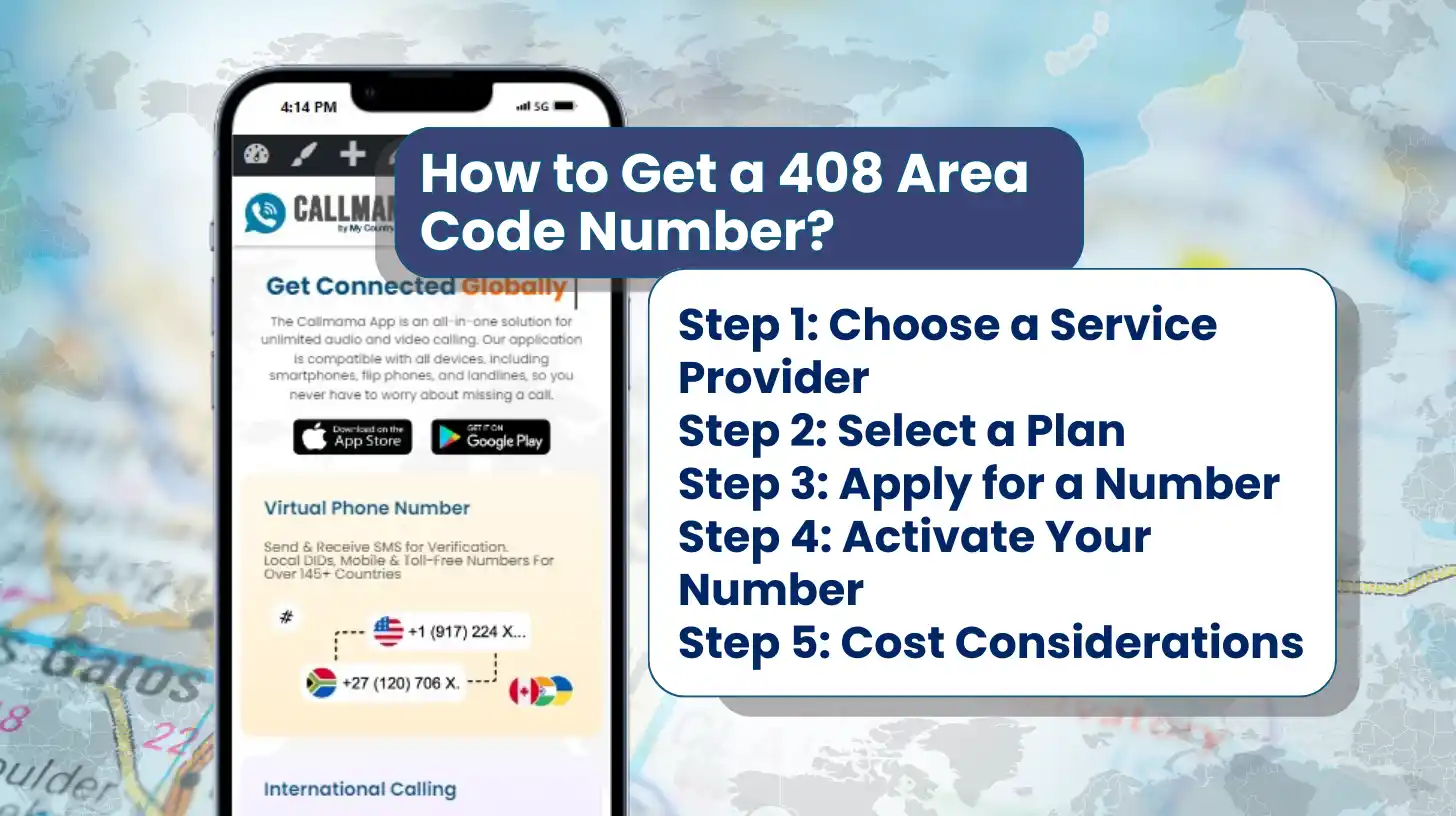 How to Get a 408 Area Code Number