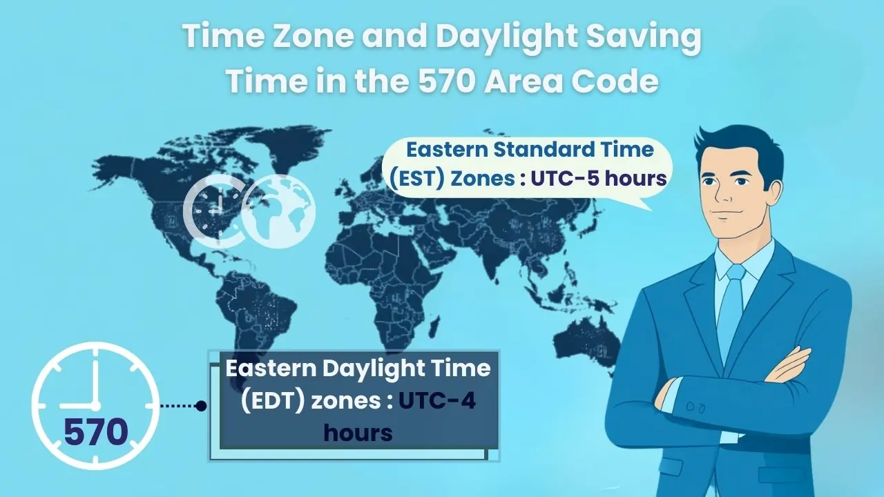 Time Zone and Daylight Saving Time in the 570 Area Code