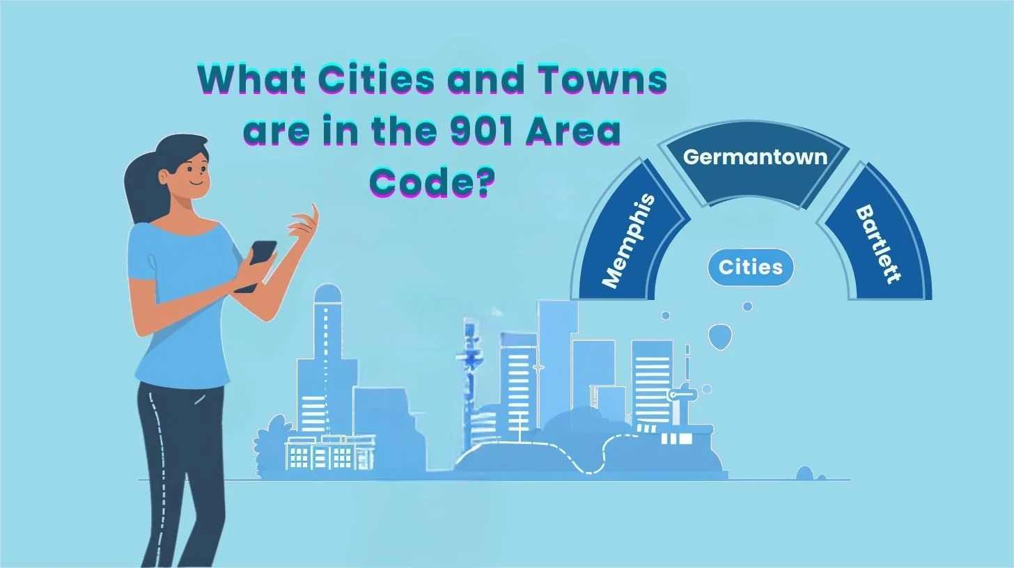 What Cities and Towns are in the 901 Area Code?