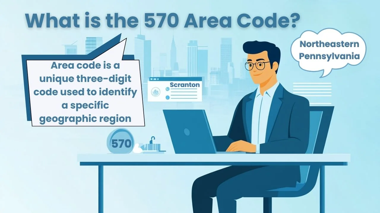 What is the 570 Area Code?