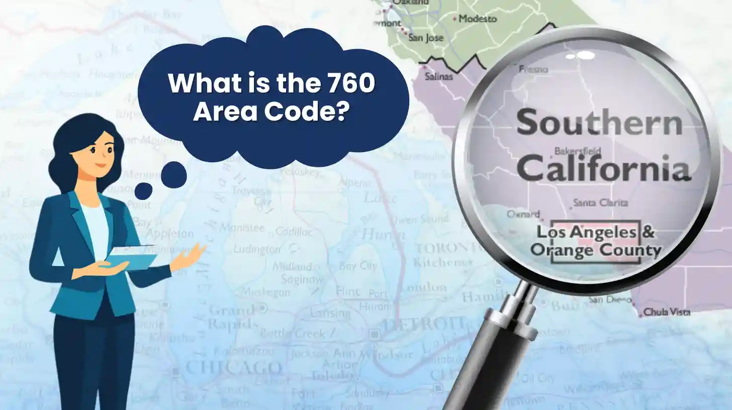 What is the 760 Area Code?