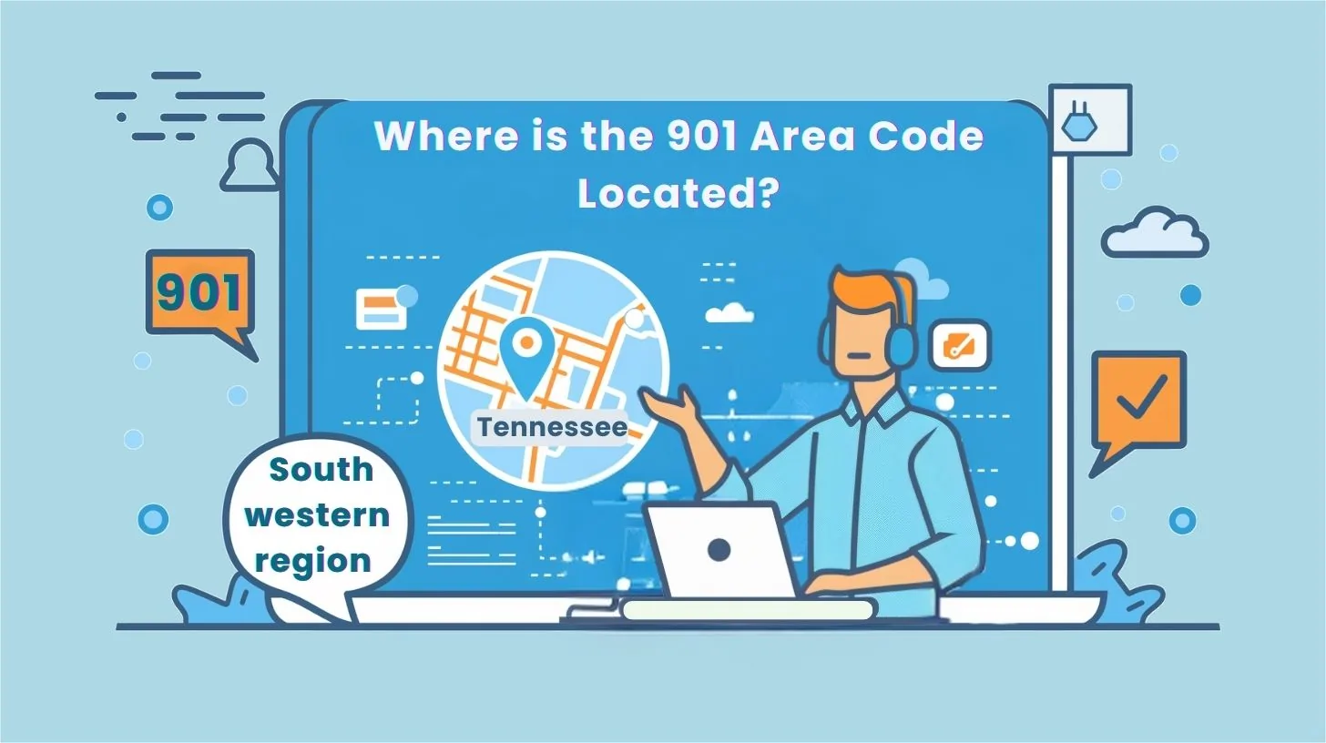 Where is the 901 Area Code Located?