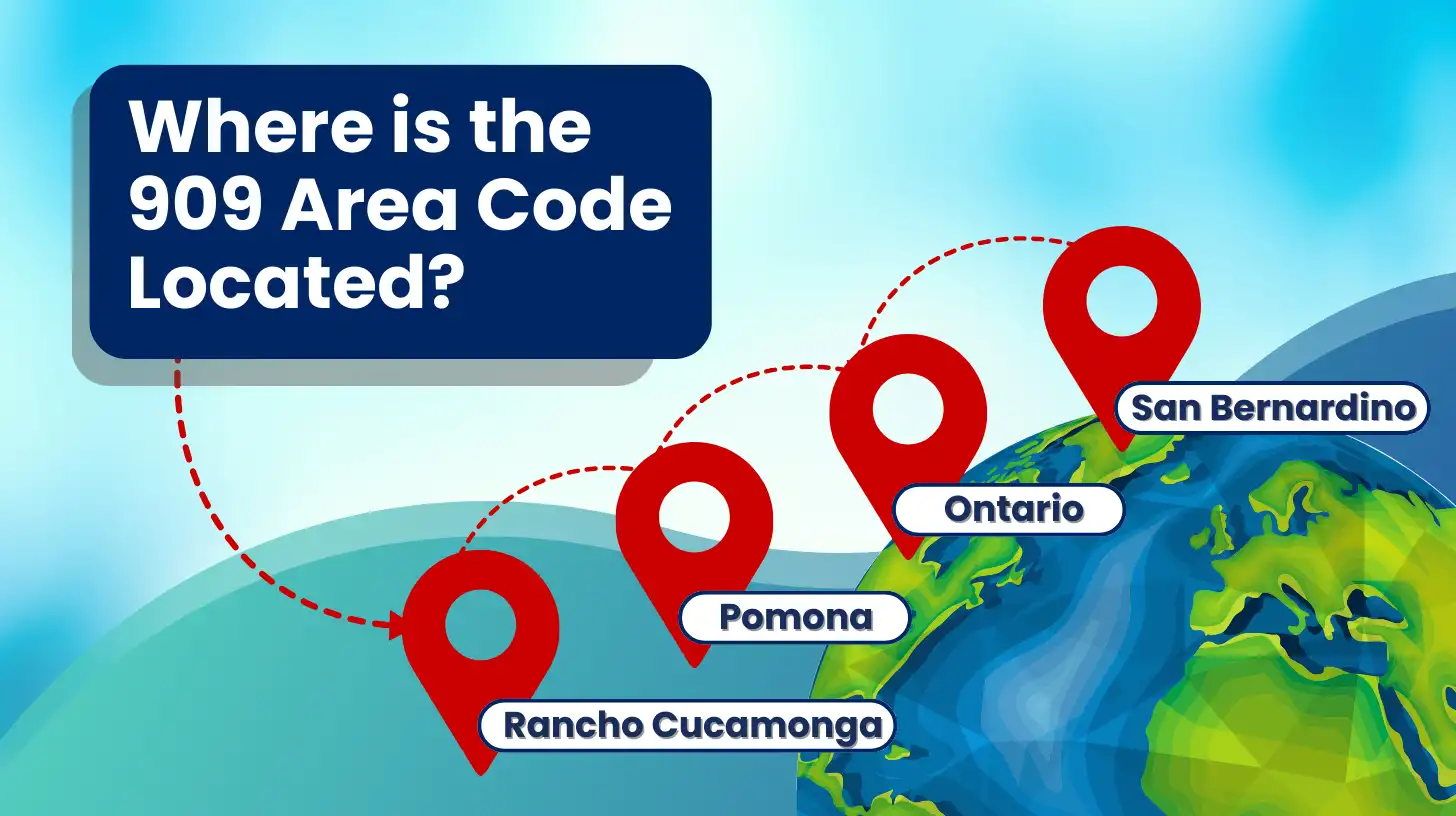 Where is the 909 Area Code Located?