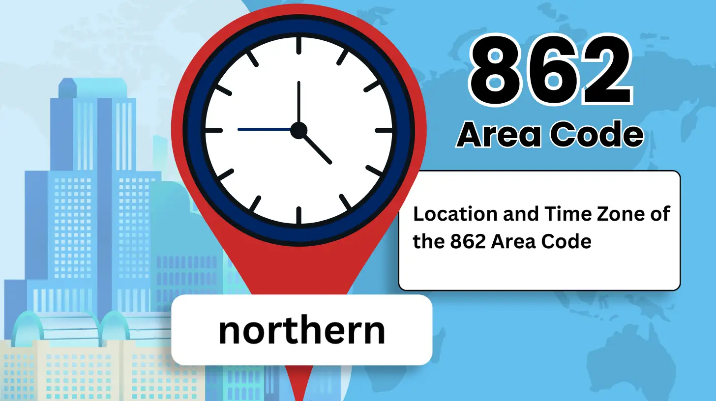 Location and Time Zone of the 862 Area Code