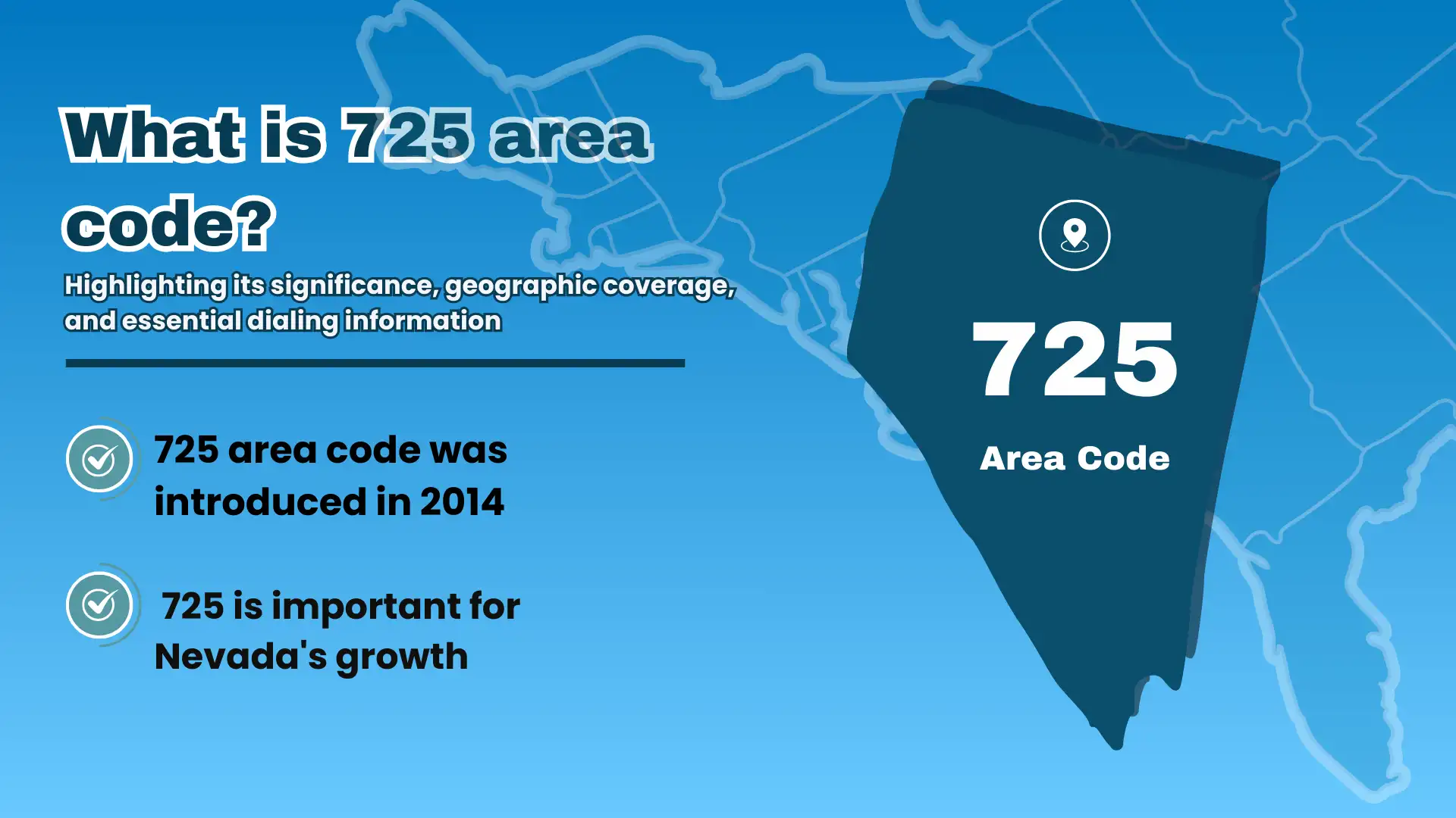 What is 725 area code