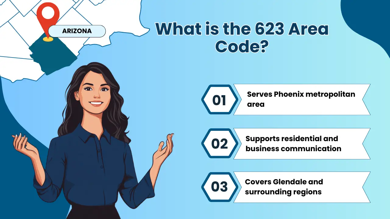 What is the 623 Area Code