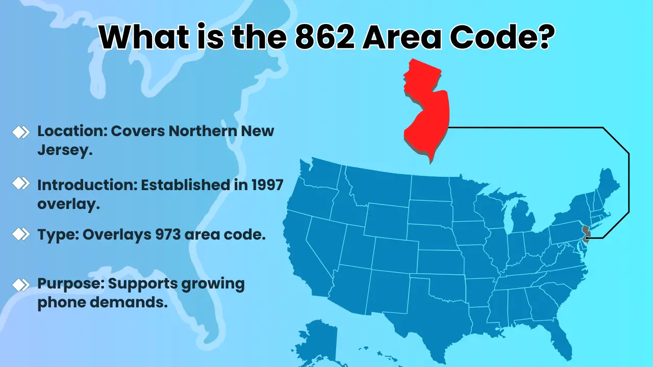 What is the 862 Area Code