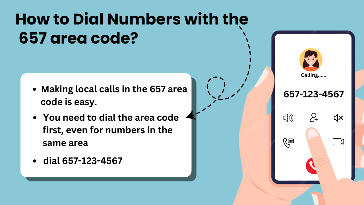 How to Dial Numbers with the 657 area code