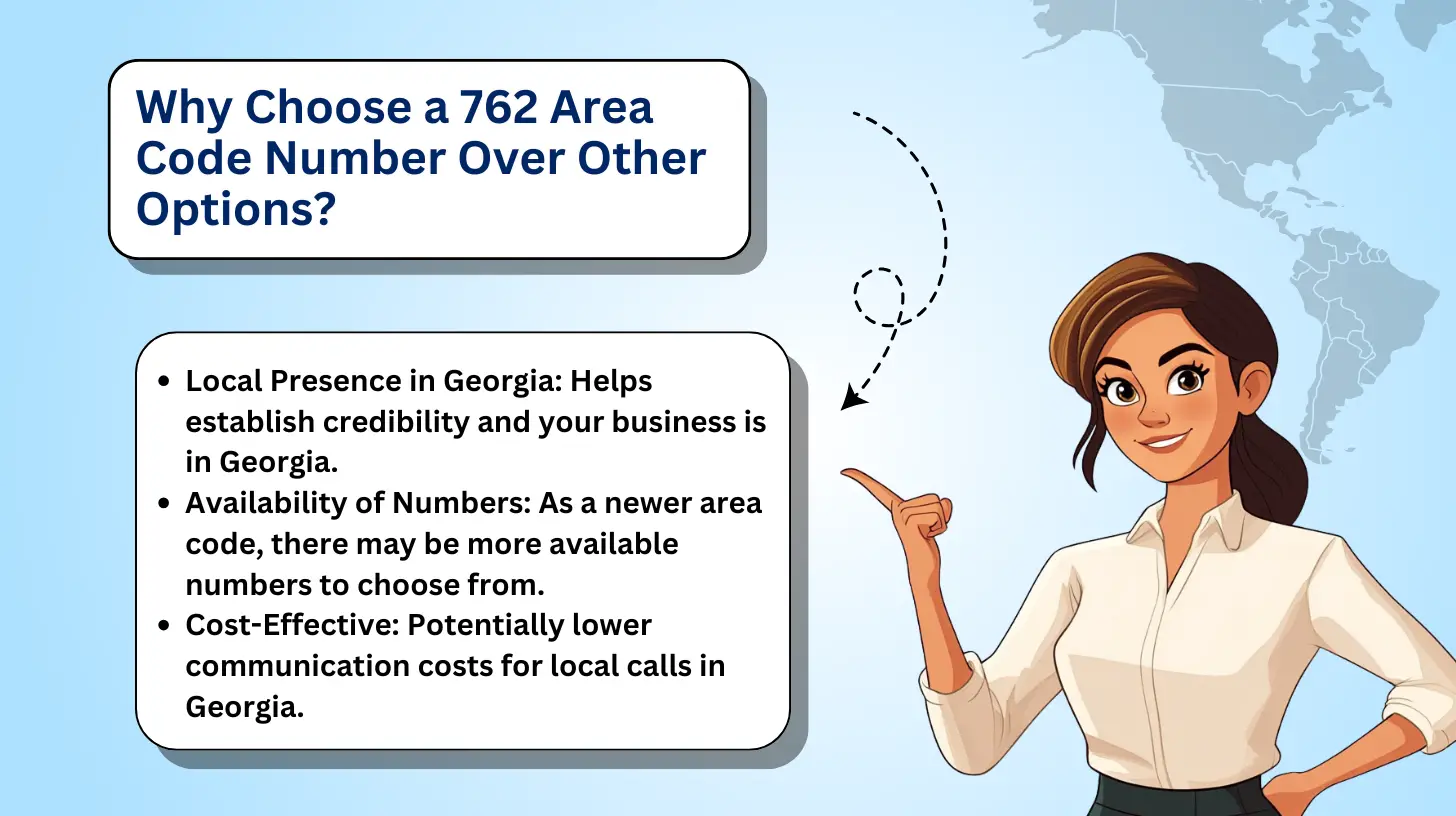 Why Choose a 762 Area Code Number Over Other Options